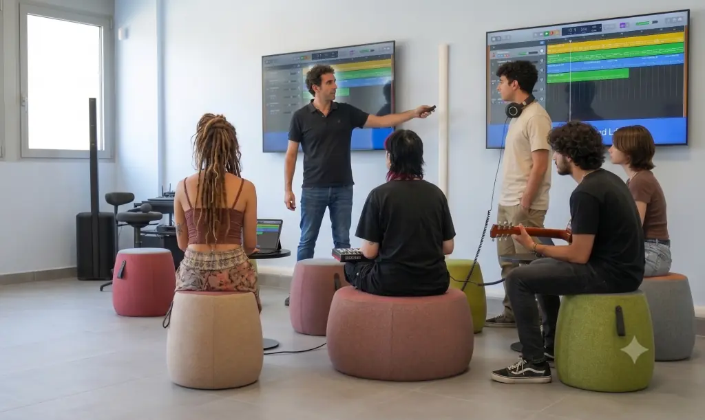 A Carpi si impara a fare musica con lo smartphone: il Terminal apre le porte al GarageBand Lab