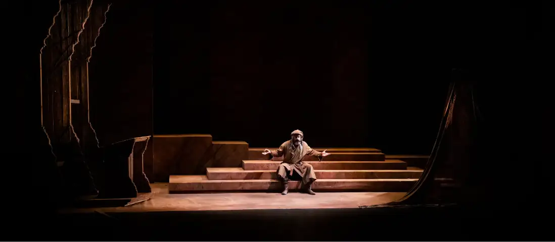 Cristicchi porta Francesco sul palco del Comunale