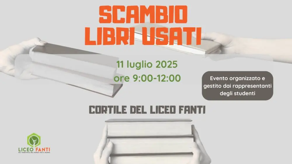 Quei libri passati di mano in mano, nel cortile del Fanti
