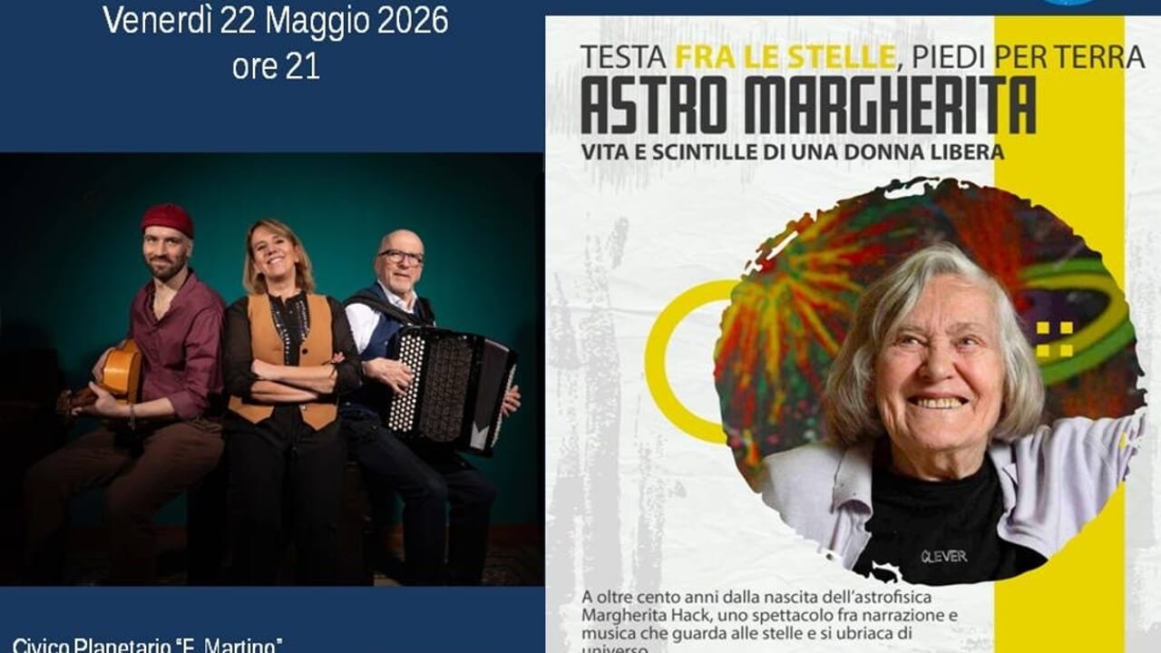 Stelle, fisarmonica e una donna libera: sotto la cupola del Planetario di Modena rivive Margherita Hack